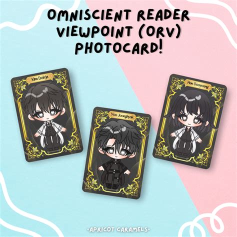 Orv Omniscient Reader Viewpoint Manhwa Fanart Photocard Shopee Malaysia