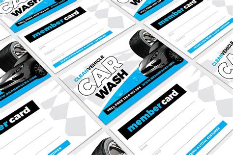 Car Wash Business Card Template in PSD, Ai & Vector - BrandPacks