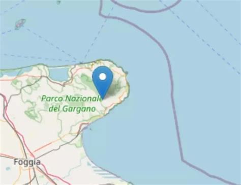 Due Scosse Di Natale Sul Gargano Ilsipontino Net