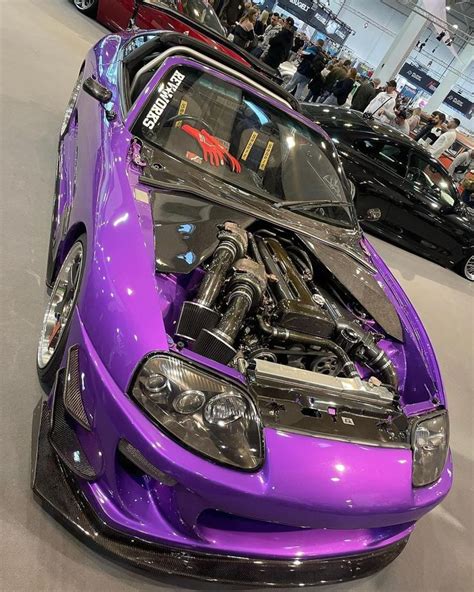 Purple Twin Turbo Supra MK4 Nel 2024 Auto Da Sogno Auto