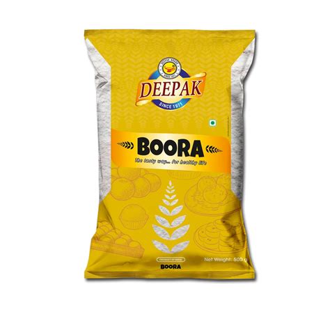 White Packet 500g Deepak Sugar Boora Speciality Organic Packaging