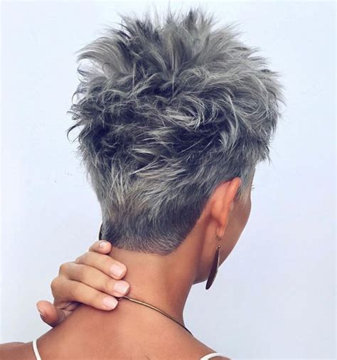 18 Pixie Cut Grey Hair Short Hairstyle Trends Short Locks Hub