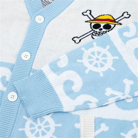 One Piece Straw Hat Jolly Roger Cardigan Crunchyroll Store