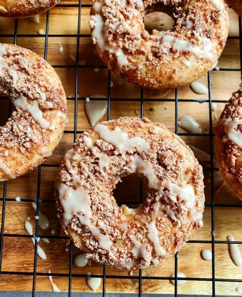 Cinnamon Roll Baked Donuts Lite Cravings WW Recipes