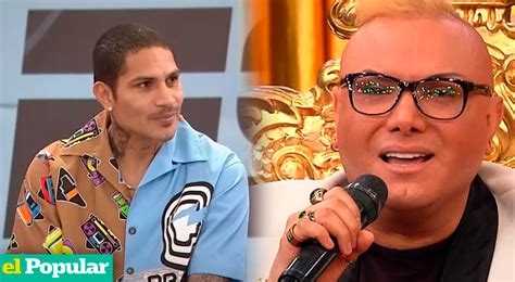 Carlos Cacho desaprueba a Paolo Guerrero por su look Parece pirañón