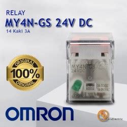 Jual OMRON Relay MY4N GS MY4N 24VDC 24V Dan Socket PYF14A E ORIGINAL