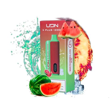 Udn 12000 Puff X Plus Watermelon Ice 2 Ucuz Fiyat Ve Kapıda Ödeme Ile