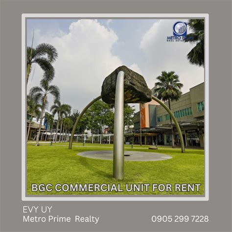 REPRICED For Lease Commercial Retail Unit In BGC Taguig City 300