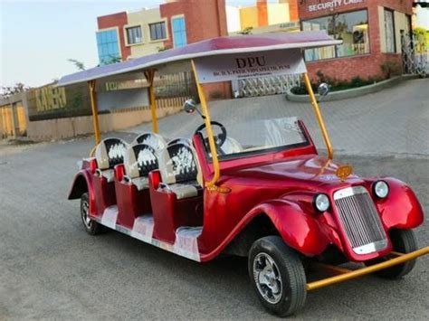 8 Seater Red Vintage Electric Golf Cart At 500000 Piece Electric