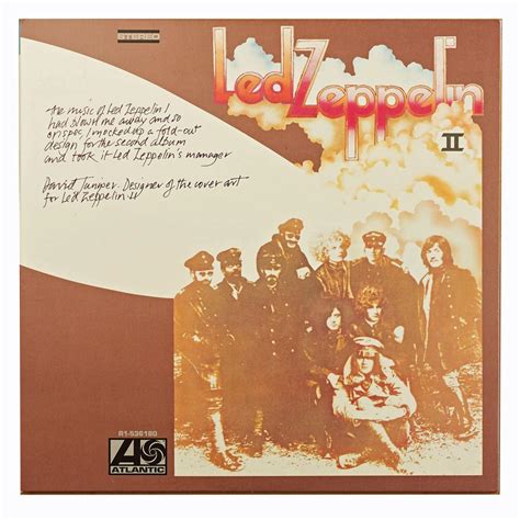 Sold Price Led Zeppelin Ii Artist David Juniper Signed Album Cover