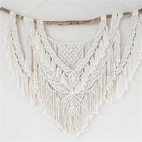 Macrame Wall Hanging Macrame Headboard Large Boho Wall Art Etsy