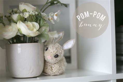 Pom Pom Bunny - Ash and Crafts