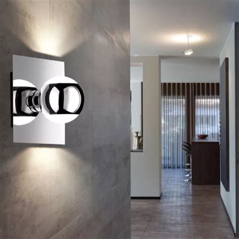 Luminaire Sportif Applique Murale Couloir Chrome Bille Pivotant Led