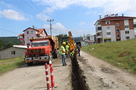 DOĞALGAZ İÇİN İLK KAZMAMIZ VURULDU MENGENİMİZE HAYIRLI OLSUN Mengen