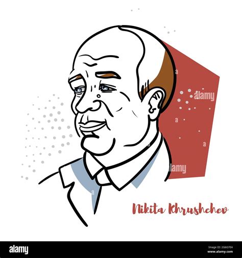 Nikita Khrushchev Stock Vector Images Alamy