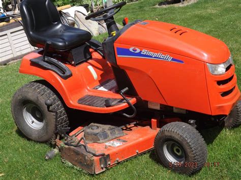 Used Simplicity Regent 50inch Riding Mower For Sale RonMowers