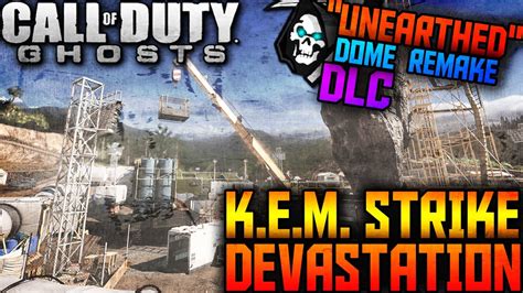 COD Ghosts UNEARTHED KEM STRIKE DOME REMAKE DLC MAP COD Ghosts