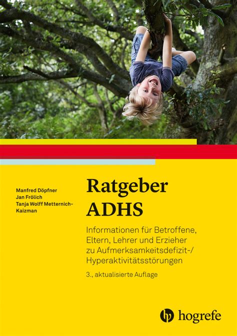 Ratgeber Adhs Brosch Re Jahre Kaufen Hogrefe Verlag Spielundlern