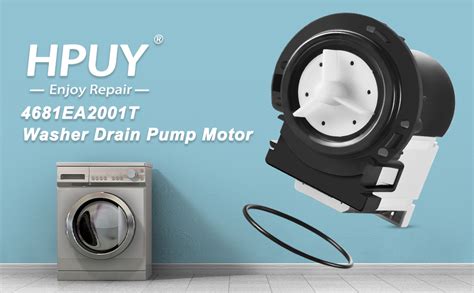 Amazon 4681EA2001T Washer Drain Pump Motor Compatible For LG