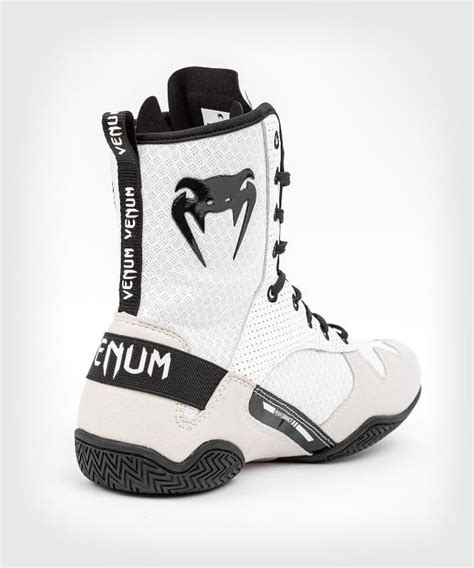 Botas de Boxeo Venum Elite blanco negro Envío Gratis