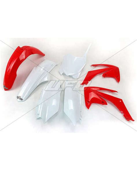 Kit Plastique Moto Ufo Kit Plastique Ufo Couleur Origine Rouge Blanc