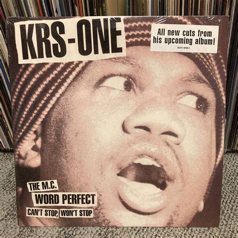 Yahooオークション Krs One Cant Stop Wont Stop Us Original