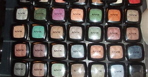 Makeup Crazie Nyx Single Eyeshadow Collection With Swatches
