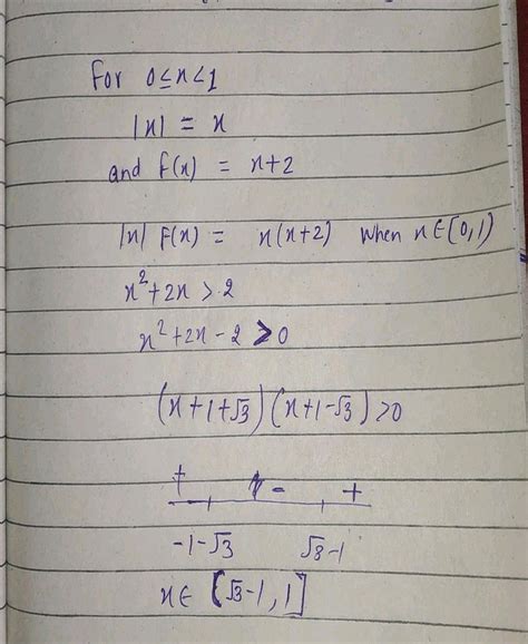 For Xer F X Is Defined Asn Begin{array} { L L } { Text { F X } Left{ Begin{array