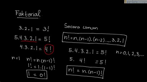 Contoh Soal Faktorial Lembar Edu