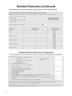 Standard Deduction Chart - IRS tax forms / standard-deduction-chart-irs ...