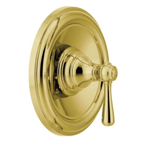 Moen Polished Brass Lever Shower Handle In The Shower Faucet Handles Department At