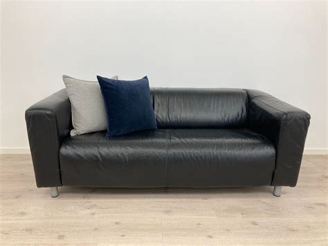 Nyrenset Klippan Seter Sofa I Imitert Skinn Finn Torget