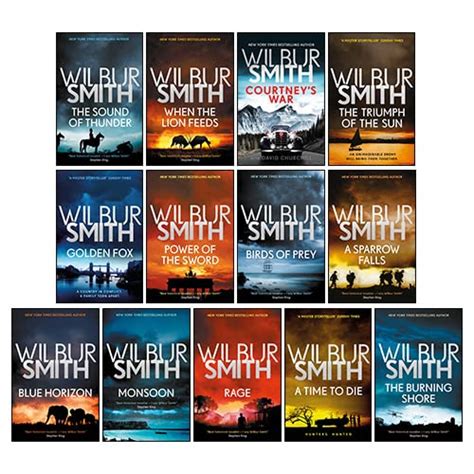 The Courtney Series (1-13) Collection 13 Books Set By Wilbur Smith by ...