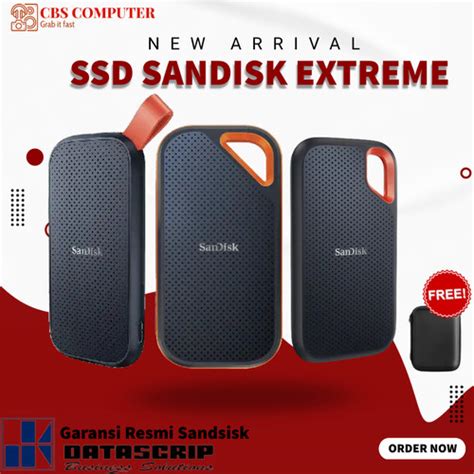 Jual Sandisk SSD Portable 2TB 1TB 500GB Extreme Pro V2 Hardisk External