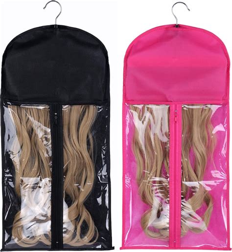 Amazon Rjmbmup Pack Portable Wig Hair Extension Storage Bag