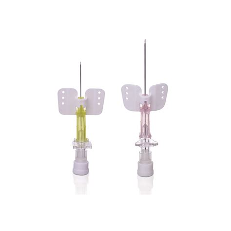 Disposable Sterile IV Cannula With Wings Injection Port Single Use Iv