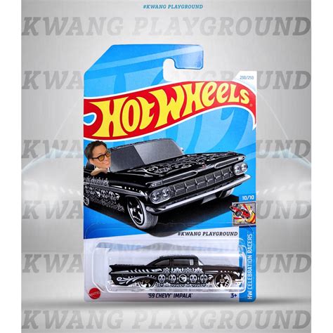 Xe mô hình Hot Wheels Basic Treasure Hunt Chevy Impala case P Shopee Việt Nam