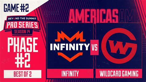 Infinity Vs Wildcard Game Bts Pro Series Am Phase W Rkryptic