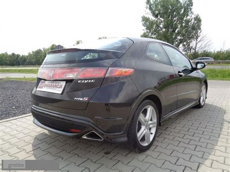 Honda Civic Viii Type S Ps Navi Panorama Czarna Automat Liczna