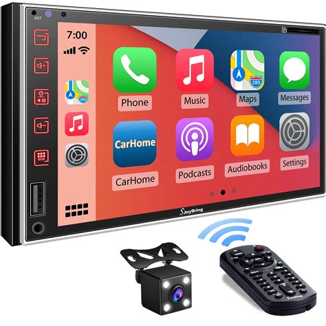 Buy Double Din Car Stereo With Voice Control Carplay Android Auto