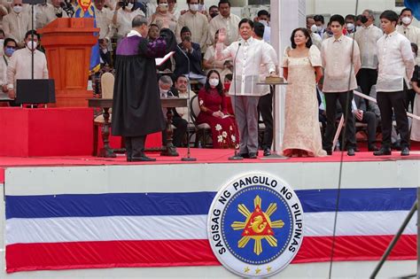 Marcos Jr Sworn In As Philippine President ABS CBN News