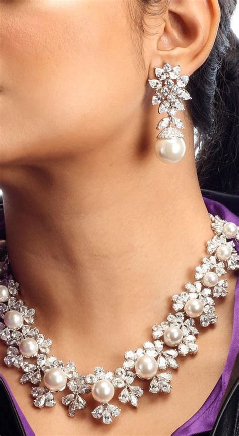 Pin By Arna On Diamond Jewelry In Bridal Diamond Necklace