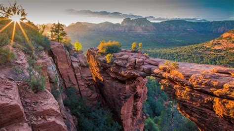 Hiking In Sedona To Catch The Sunset At Devils Bridge Arizona Usa