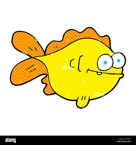 Freehand Drawn Cartoon Fish Stock Vector Image Art Alamy