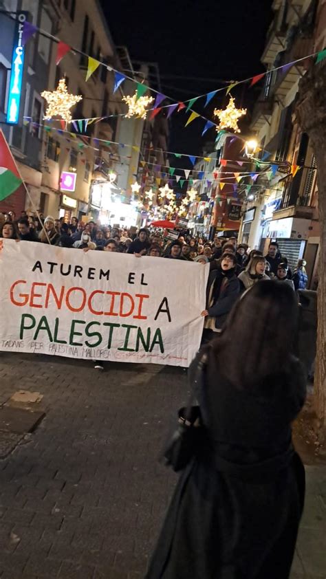 Clam A Palma Contra El Genocidi I En Solidaritat Amb Palestina