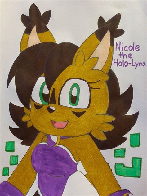 Redraw Nicole The Holo Lynx By Roxyfoxy523 On Deviantart