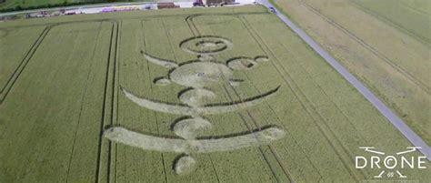 Crop Circle At Rue De Mieraville Nr Nielles L S Ardres Pas De Calais