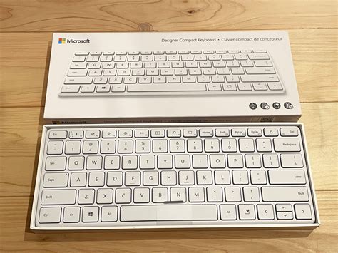 Microsoft Designer Compact Keyboard Glacier US配列 レビュー