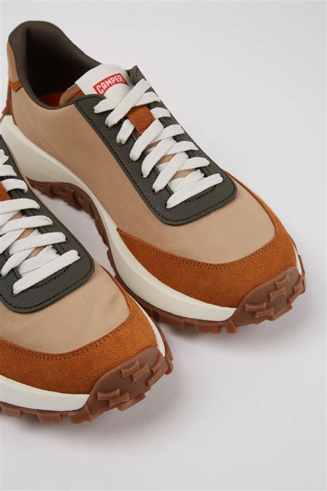 Drift Trail Beige Sneakers For Men Spring Summer Collection Camper