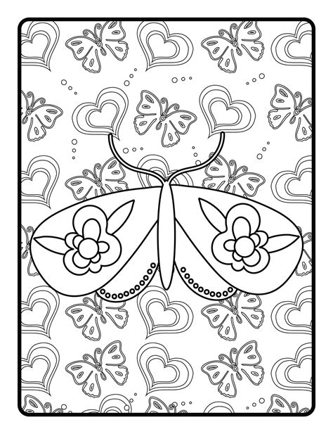 coloring book Butterfly 27181677 PNG